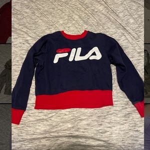 FILA cropped sweatshirt